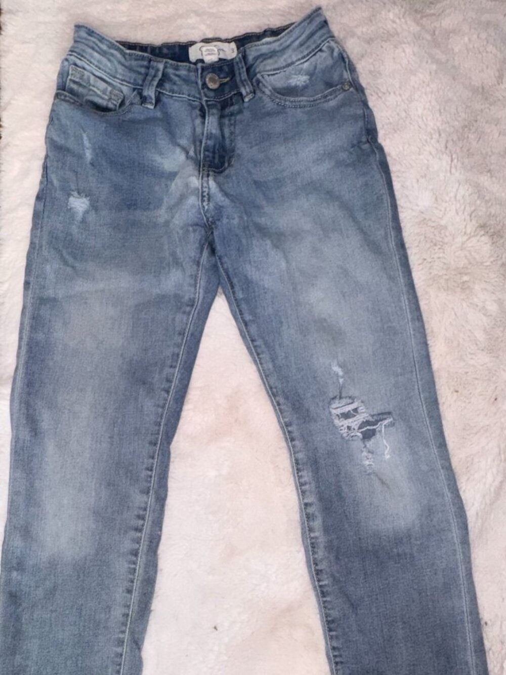 Girls Jessica Simpson Light Wash Skinny Jeans NWOT
